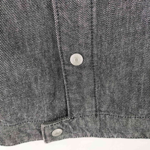 リーバイス Levis 立体裁断ブラックデニムジャケット レディース import:XS
