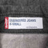 リーバイス Levis 立体裁断ブラックデニムジャケット レディース import:XS