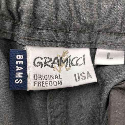 グラミチ GRAMICCI 別注 ギャバジン パッカリングパンツ メンズ JPN:L