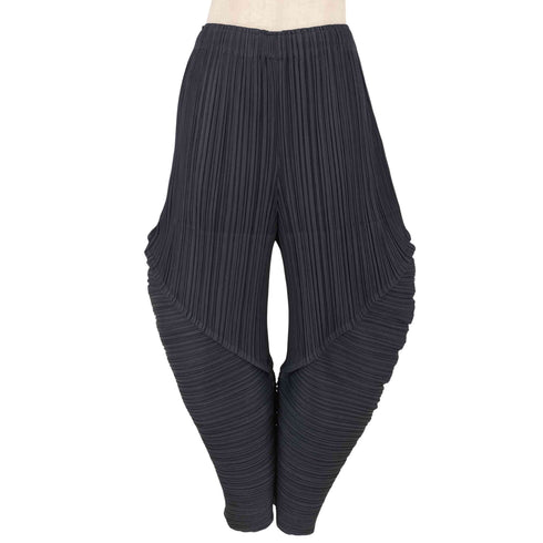 プリーツプリーズイッセイミヤケ PLEATS PLEASE ISSEY MIYAKE プリーツバルーンパンツ プリーツドッキング レディース JPN:3