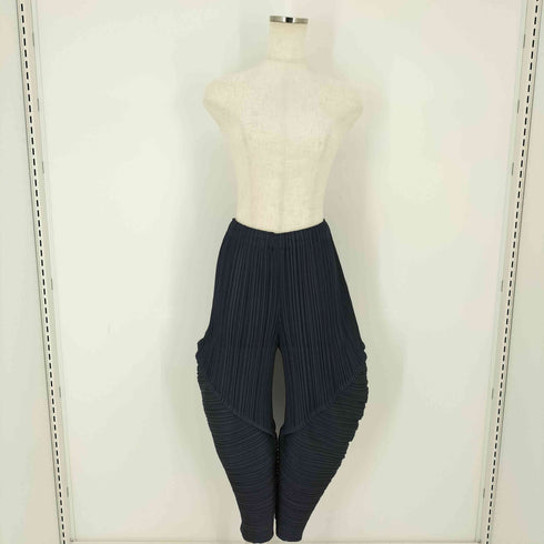 プリーツプリーズイッセイミヤケ PLEATS PLEASE ISSEY MIYAKE プリーツバルーンパンツ プリーツドッキング レディース JPN:3