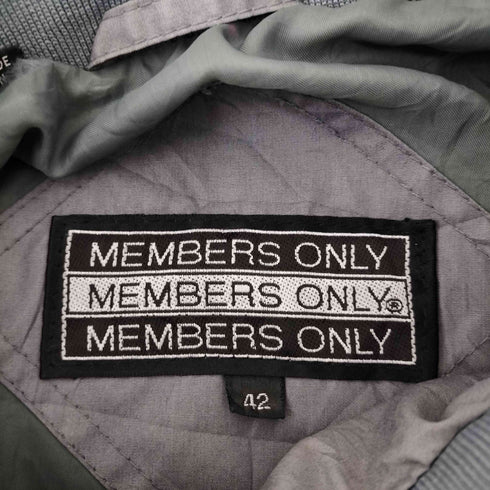 メンバーズオンリー MEMBERS ONLY スタンドカラージップジャケット メンズ 42