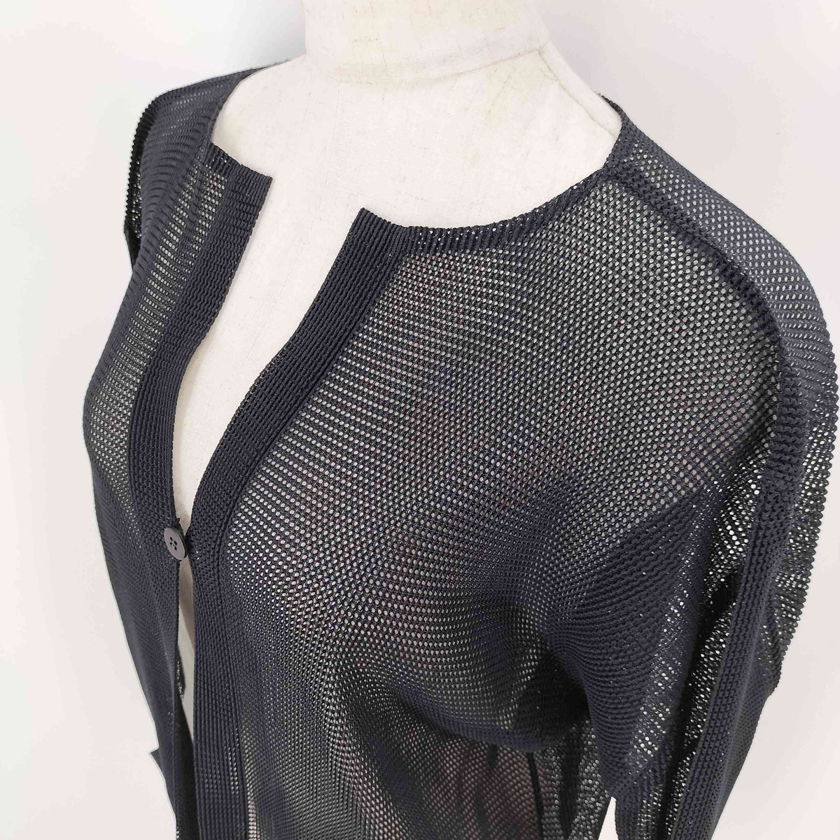 美品⭐️プリーツプリーズ イッセイミヤケ メッシュプリーツ　カーディガン　ボレロ プリーツプリーズイッセイミヤケ PLEATS PLEASE ISSEY MIYAKE