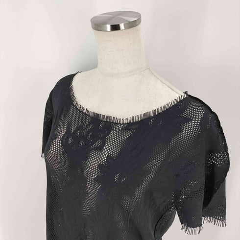 プリーツプリーズイッセイミヤケ PLEATS PLEASE ISSEY MIYAKE 花柄レースチュニックワンピース レディース JPN:3