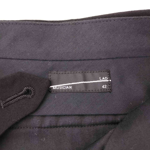ラッドミュージシャン LAD MUSICIAN WOOL GABARDINE 2T TAPERED SLIM メンズ 42