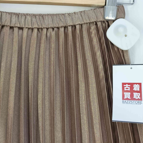 アナイ ANAYI シャイニープリーツ ロングスカート レディース JPN:38