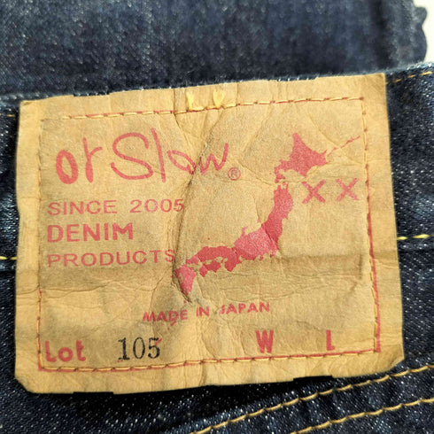 オアスロウ orSlow 105 ストレートデニムパンツ スタンダード デニムパンツ メンズ JPN:L