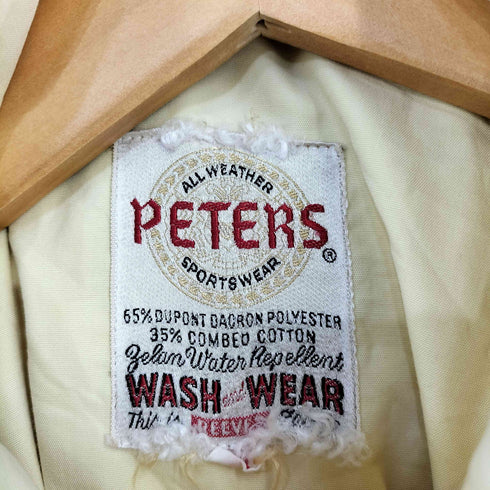 ピーターズ PETERS TALONジップ ハリントンジャケット メンズ US:38