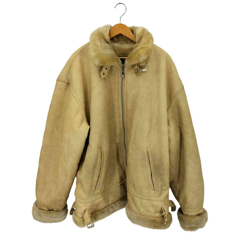 BX 90S PVC フェイクムートンジャケット メンズ 2XL