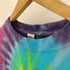 90S Sundog FRIENDSHIP VALLEY DOLPHINS タイダイ染 リメイク クロップド丈 S/S Tシャツ レディース import:S