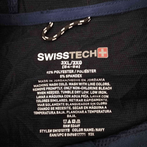 SWISSTECH ジップフーディージャケット メンズ 3XL