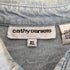 CATHY DANIEIS ビジューデザインジップデニムジャケット レディース JPN:XL