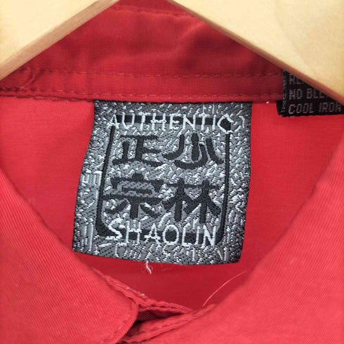 AUTHENTIC SHAOLIN 正宗少林 龍 ドラゴン グラデーション S/S シャツ メンズ import:L