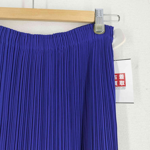 イッセイミヤケ ISSEY MIYAKE 09AW プリーツ切替 ロングスカート レディース JPN:2