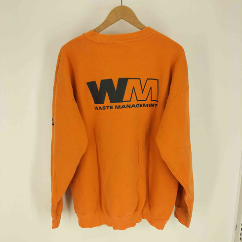 MARTIN'S Uniforms WASTE MANAGEMENT 両面プリント 裏起毛 スウェット メンズ import:XL