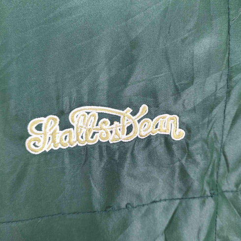 stall&dean リバーシブルダウンジップベスト メンズ 4XL