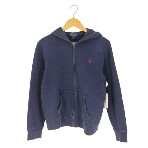 ポロラルフローレン POLO RALPH LAUREN ポニー刺繍 フルジップスウェットパーカー レディース L(14-16)