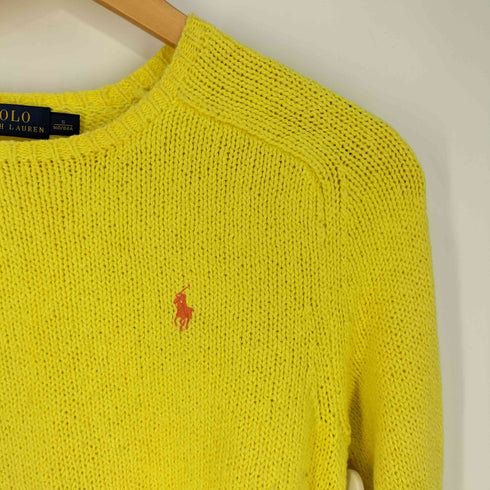 ポロラルフローレン POLO RALPH LAUREN ポニー刺繍 コットンニット レディース JPN:S