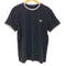 フレッドペリー FRED PERRY ロゴ刺繍 半袖リンガーTシャツ メンズ JPN:M