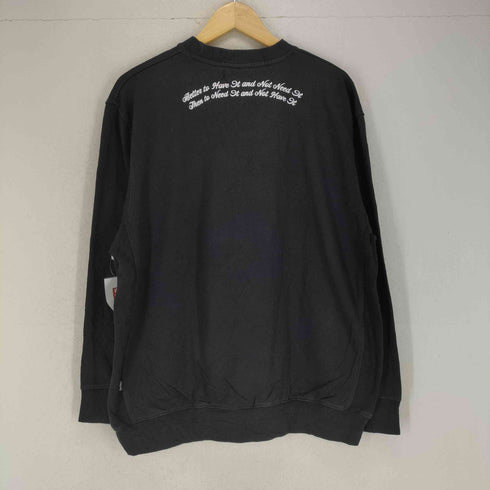 クルックスアンドキャッスルズ CROOKS&Castles ハンドサイン クルーネックスウェット メンズ JPN:XL