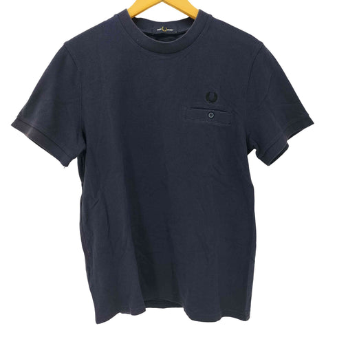 フレッドペリー FRED PERRY 胸ポケット クルーネック半袖Tシャツ メンズ JPN:M