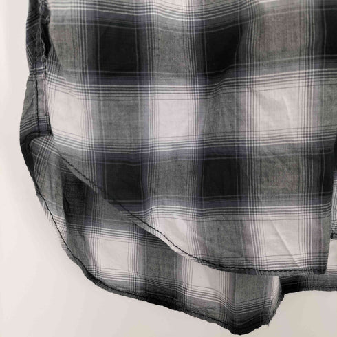 コムデギャルソンオム COMME des GARCONS HOMME AD2009 オンブレ半袖チェックシャツ メンズ JPN:M