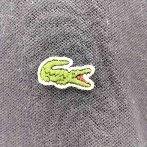 ラコステ LACOSTE SLIM FIT ロゴワッペン 半袖ポロシャツ メンズ import:M