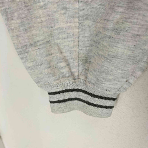 企業ロゴ刺繍バイカラースウェット メンズ
