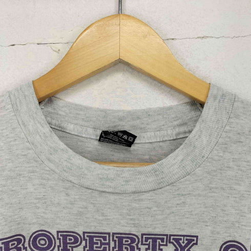 フルーツオブザルーム FRUIT OF THE LOOM PROPERTY OF JESUS CHRIST カレッジロゴプリントTシャツ メンズ JPN:XL
