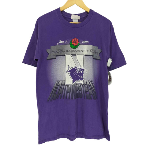 チームロゴ半袖Tシャツ 袖シングル裾ダブル メンズ