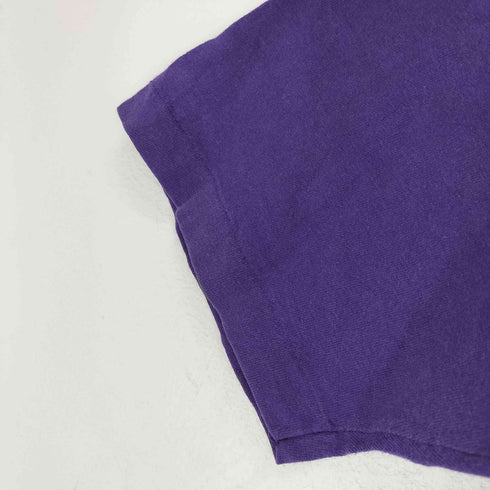 チームロゴ半袖Tシャツ 袖シングル裾ダブル メンズ