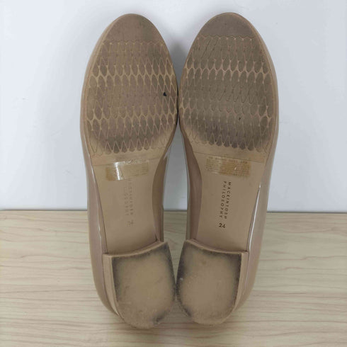 マッキントッシュフィロソフィー MACKINTOSH PHILOSOPHY エナメルレインローファー レディース JPN:24