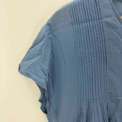 スローブイエナ SLOBE IENA コットンボイルピンタックティアードワンピース レディース