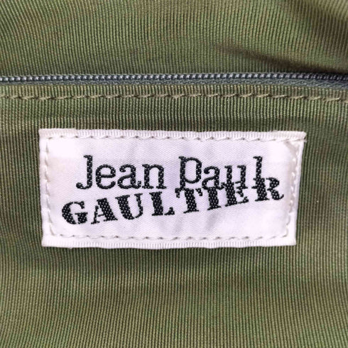 ジャンポールゴルチエ Jean Paul GAULTIER 玉虫 レザーハンドバッグ メンズ