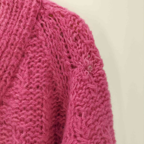 サックスフィフスアベニュー SAKS FIFTH AVENUE 40-60S イタリア製 ハンドメイド Ernst Engel Vネック ウールニット メンズ