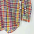 ラルフローレン RALPH LAUREN ノーポニー ボタンダウンプルオーバーチェックシャツ メンズ import:L