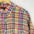 ラルフローレン RALPH LAUREN ノーポニー ボタンダウンプルオーバーチェックシャツ メンズ import:L