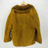 DIBI DONNA SHEARLING イタリア製 クロスステッチ スウェード ムートン コート レディース EUR:40