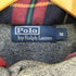 ポロバイラルフローレン Polo by RALPH LAUREN 裏地チェック レザー切替 ダブルジップ 中綿ニットベスト メンズ import:M