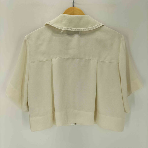 ステュディオス STUDIOUS Cropped Mesh Shirt レディース FREE