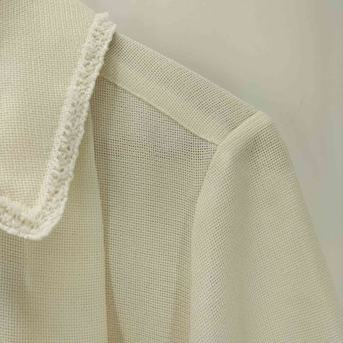 ステュディオス STUDIOUS Cropped Mesh Shirt レディース FREE