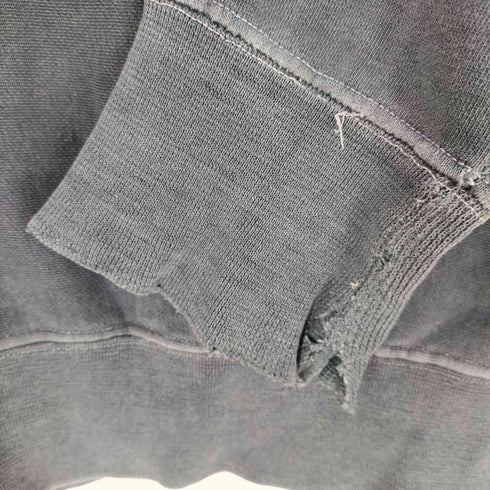 ユーエスネイビー U.S.NAVY 40-50S USA製 両Vガゼット VINTAGE USN 染み込みプリント スウェット メンズ