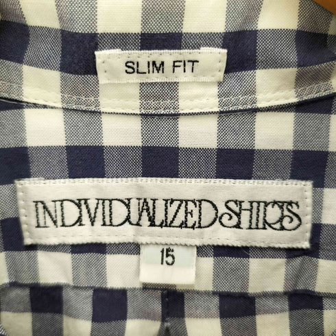インディヴィジュアライズドシャツ individualized shirts ギンガムチェックシャツ メンズ JPN:XL