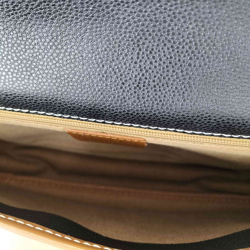 ランセル LANCEL MADE IN FRANCE レザーショルダーバッグ メンズ
