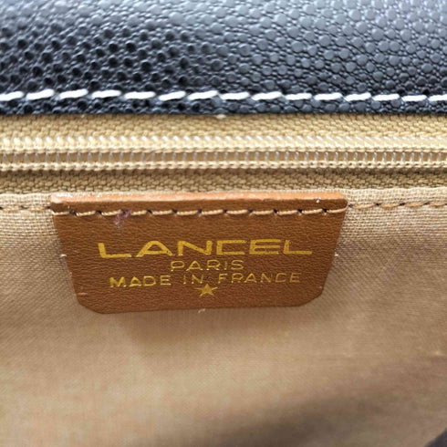 ランセル LANCEL MADE IN FRANCE レザーショルダーバッグ メンズ