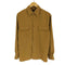 ジョージズ GEORGE SUEDED フェイクスウェード ボックスシルエット レギュラーカラーシャツ メンズ import:S