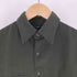 ジョージズ GEORGE SUEDED フェイクスウェード ボックスシルエット レギュラーカラーシャツ メンズ import:S