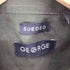 ジョージズ GEORGE SUEDED フェイクスウェード ボックスシルエット レギュラーカラーシャツ メンズ import:S