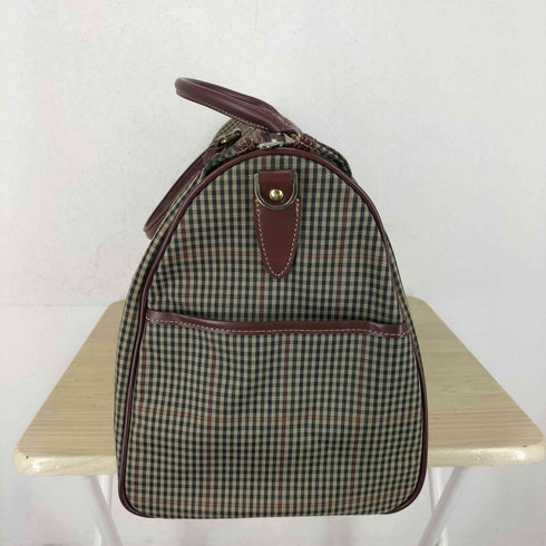 キンロックバイキンロックアンダーソン KINLOCH ANDERSON ガンクラブチェックボストンバッグ メンズ