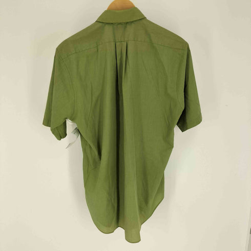 アロー ARROW 70S USA製 CUM LAUDE DECTON 襟芯 ラウンドカット S/S シャツ メンズ